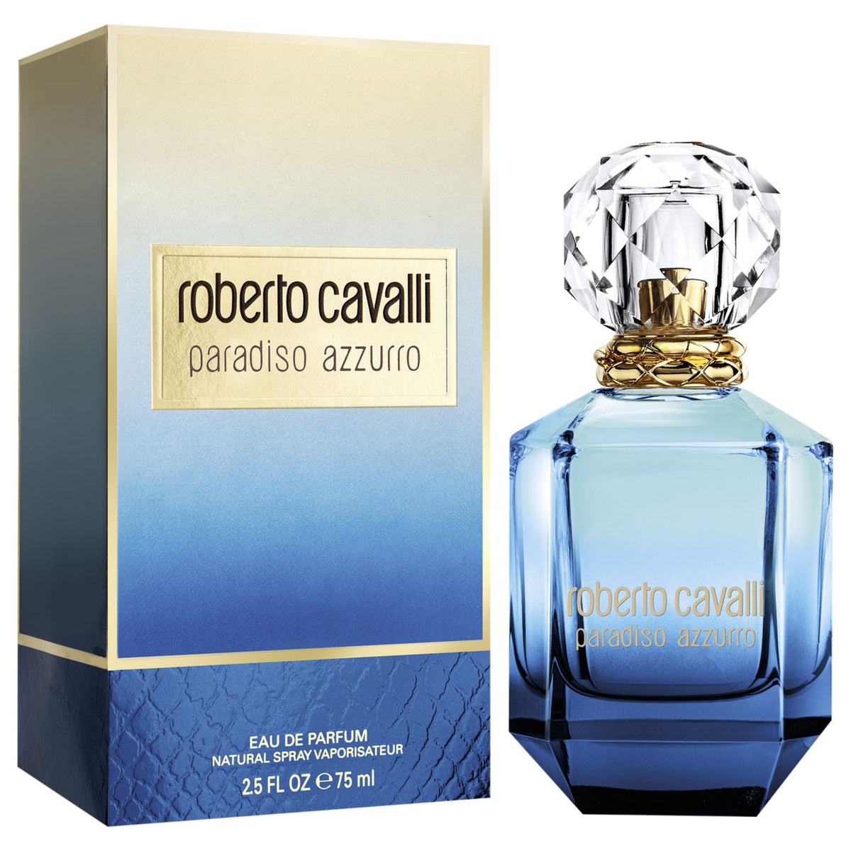 Roberto Cavalli Paradiso Azzurro EDP For Women 75ml – samawa perfumes