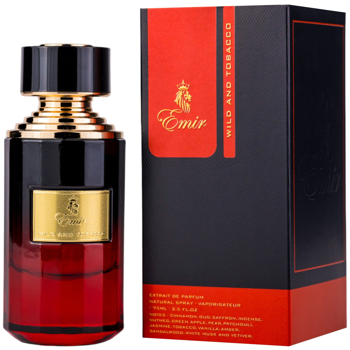 paris corner emir wild and tobacco Paris Corner Emir Wild and Tobacco Perfume For Unisex EDP 75ml – samawa  perfumes