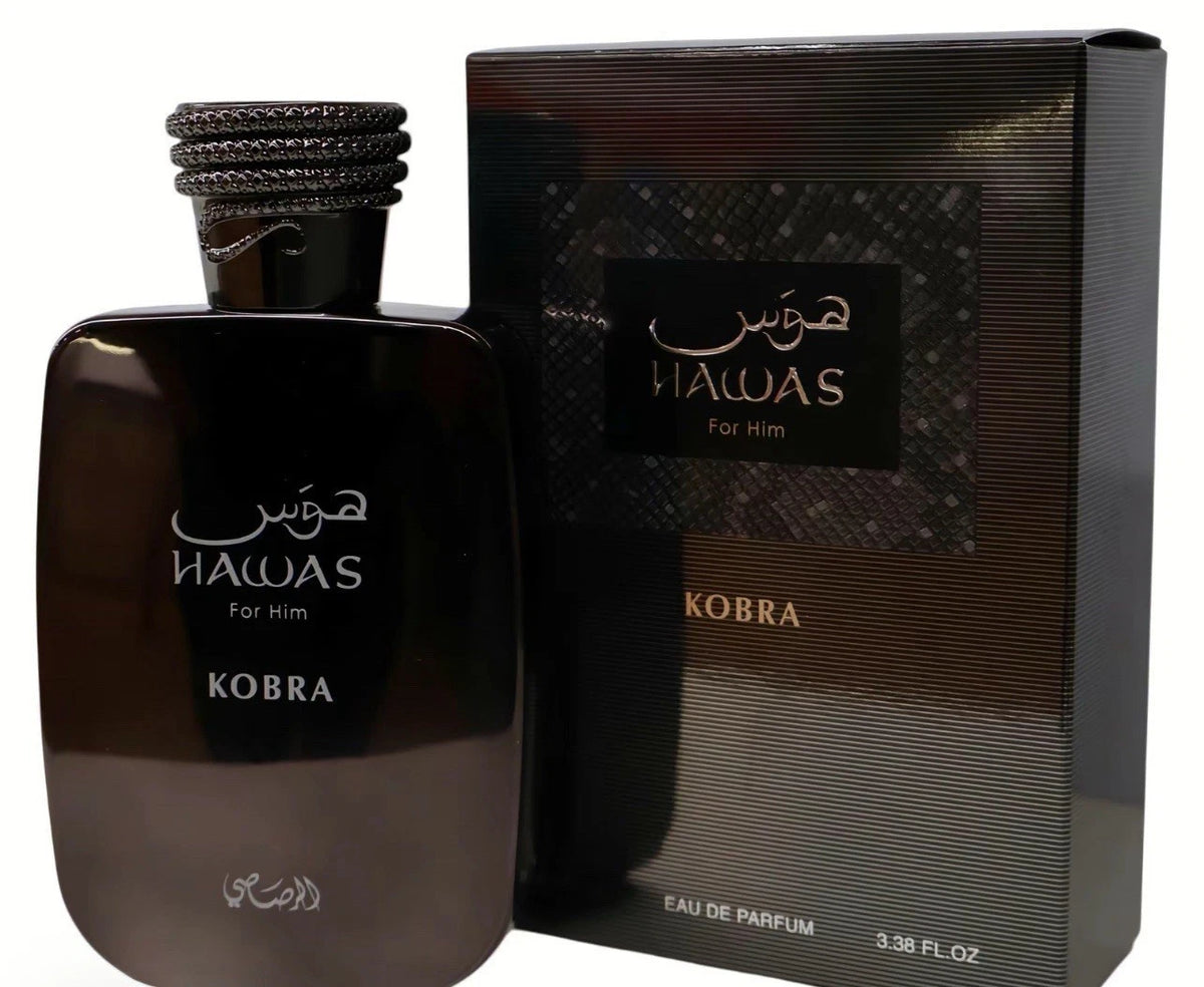 Hawas Kobra By Rasasi Perfume For Men Edp 100ml – samawa perfumes