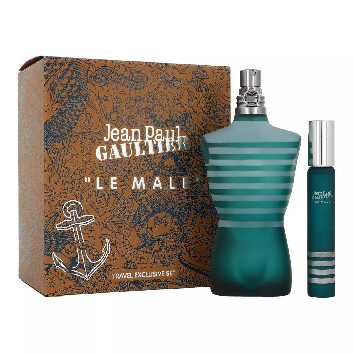 Jean Paul Gaultier Le Male Travel Set For Men – samawa perfumes Jean Paul Gaultier Le Male Travel Set For Men – samawa perfumes