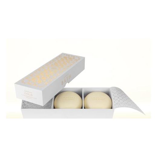 Amouage GOLD Bath Soap 3pcs Women 150g Soap - samawa perfumes