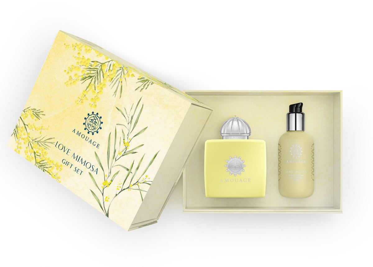 Amouage Love Mimosa Gift Set For Women EDP 100 ml Body