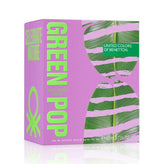 Benetton United Dreams Green Pop For Her Eau De Toilette For Women - Fruity-Floral Perfume 80ml
