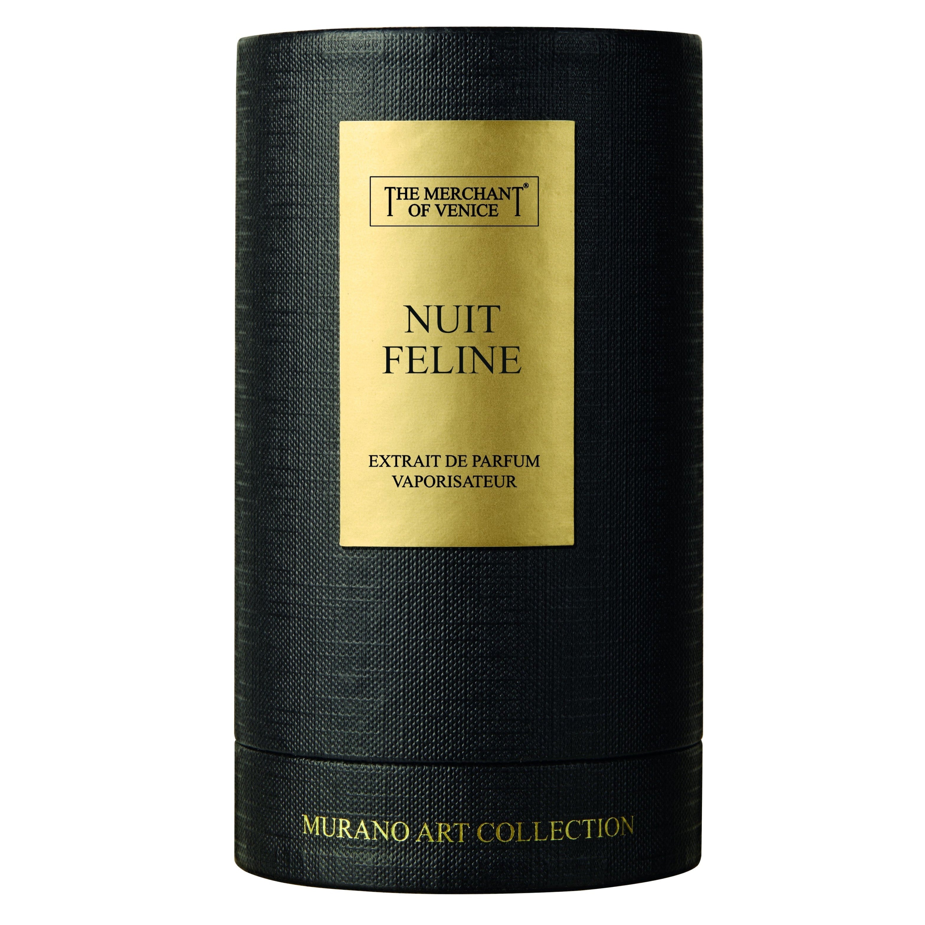 The Merchant Of Venice Murano Art Collection Nuit Feline Perfume For Unisex Extrait De Parfum 30ml