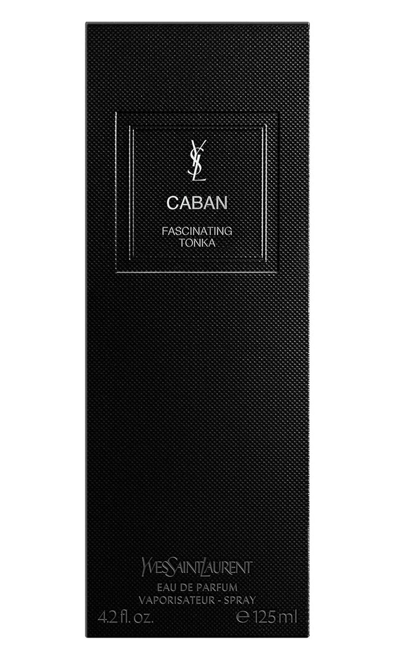 Yves Saint Laurent Caban Fascinating Tonka Eau de Parfum for Unisex- Oriental Woody Perfume 125ml