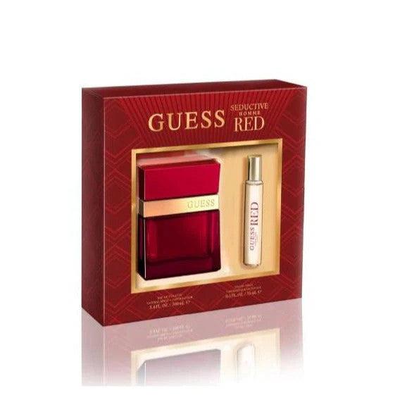 Guess Seductive Red EDT 100ml+15ml Mini Set For Men – samawa perfumes