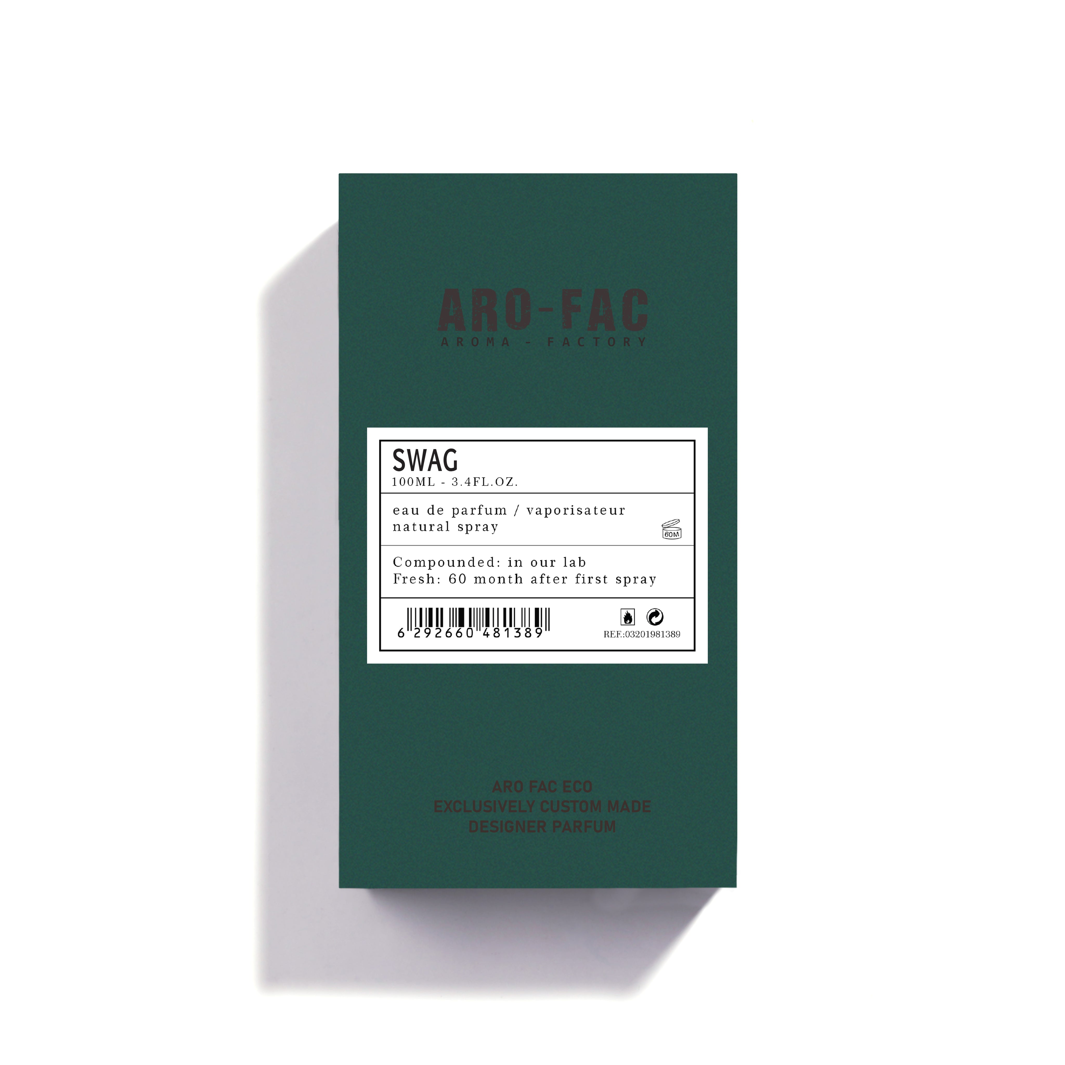 AMD Perfumes Aro Fac Swag Perfume For Unisex EDP 100ml