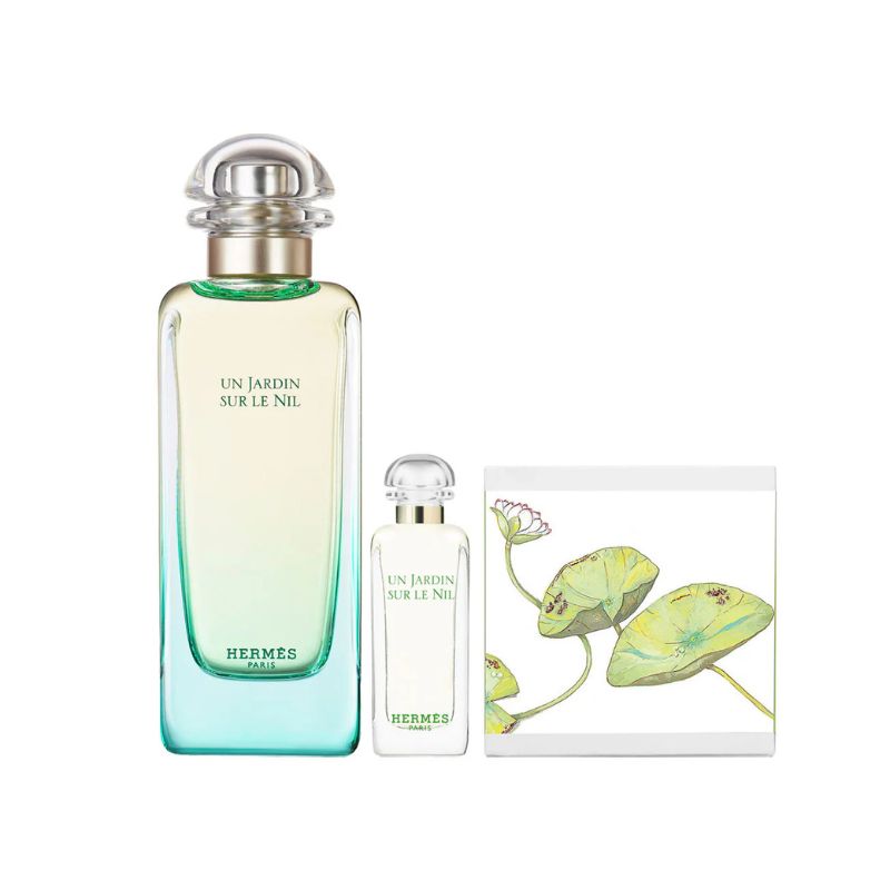 HERMES UN JARDIN SUR LE NIL 2点セット Un Jardin sur le Nil Coffret Eau de toilette - 115 ml