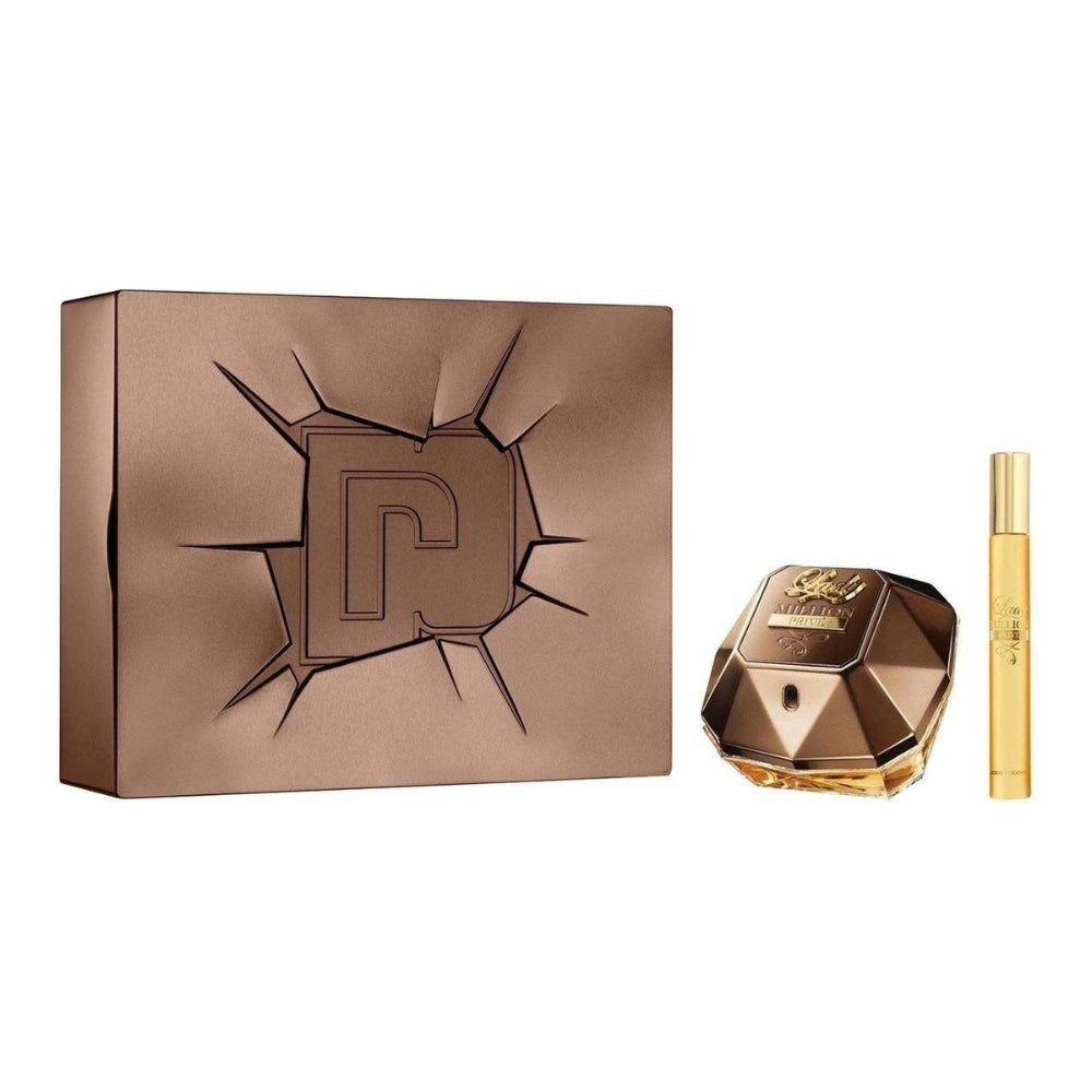 Paco Rabanne Lady Milion Prive For Women Set EDP 50ml + EDP 10ml