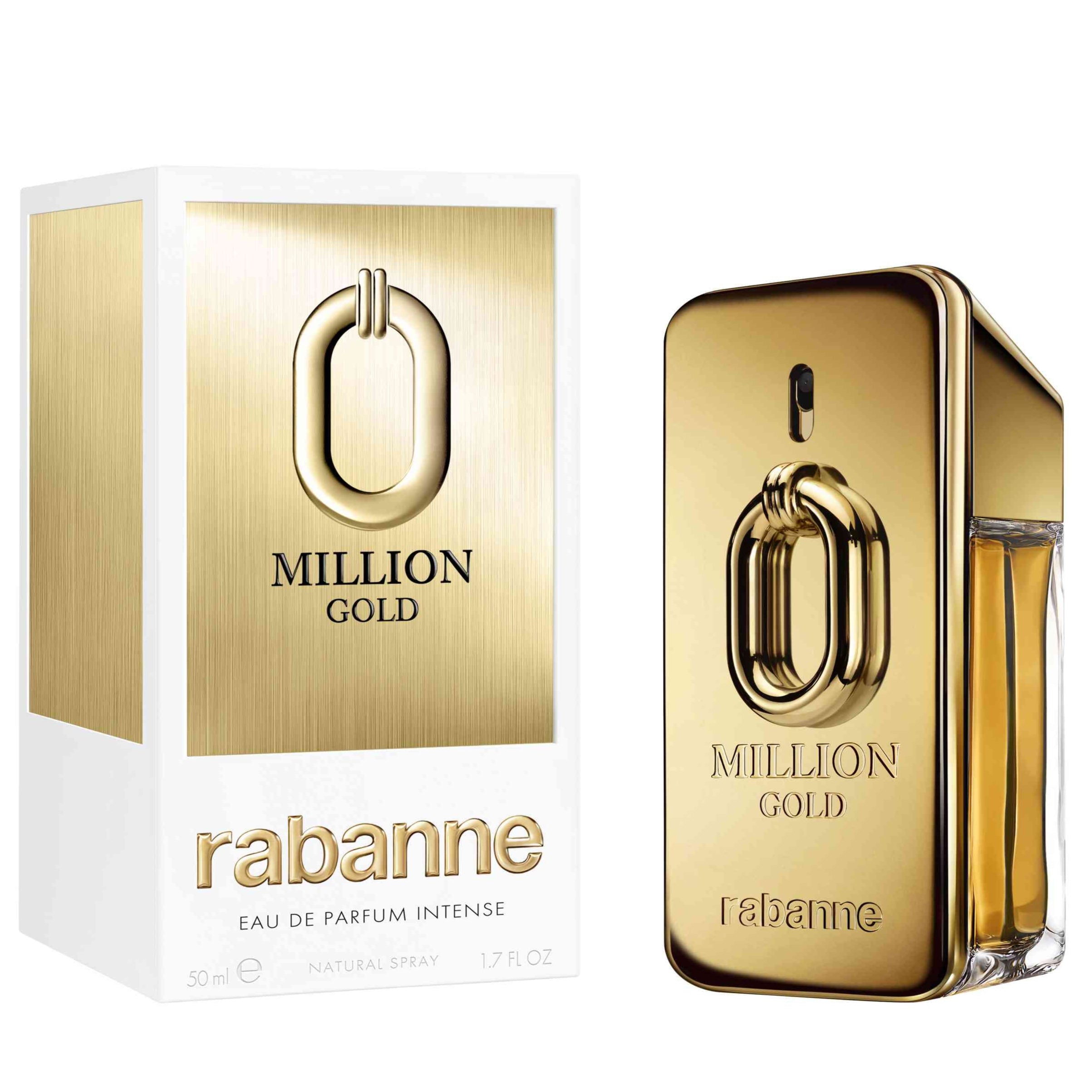 Paco Rabanne Million Gold Perfume For Men EDP Intense 50ml