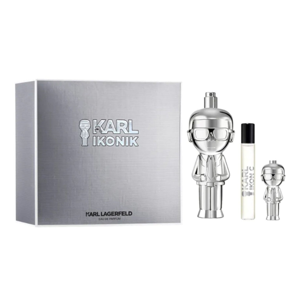 Karl Lagerfeld Ikonik Pour Homme For Men Set EDP 100ml + EDP 7.5ml + EDP 4.5ml