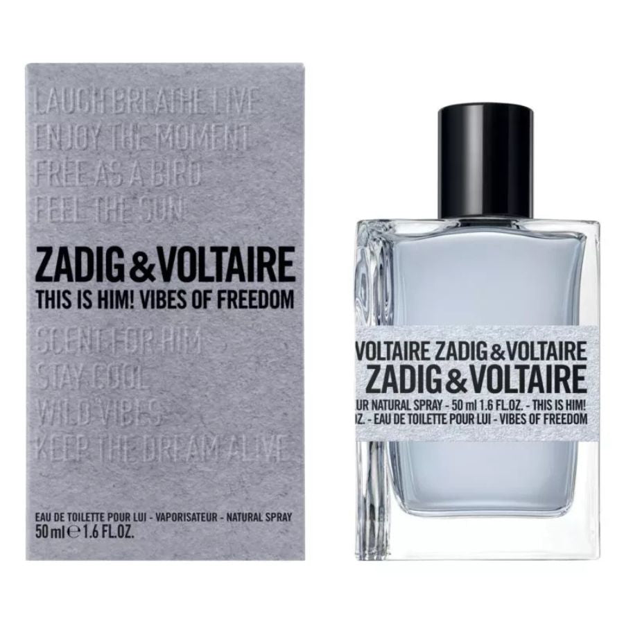 Zadig & Voltaire This Is Him! Vibes Of Freedom Pour Lui For Men EDT 50ml