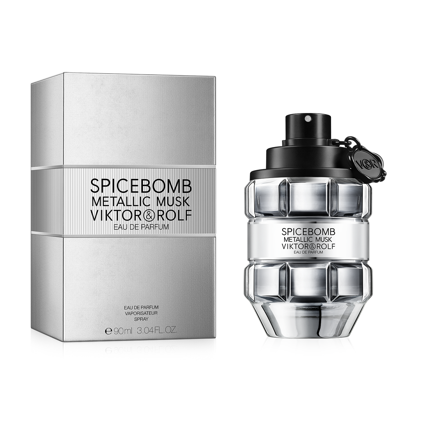 Viktor & Rolf Spicebomb Metallic Musk Pour Homme Eau De Parfum For Men - Oriental Spicy Perfume 90ml