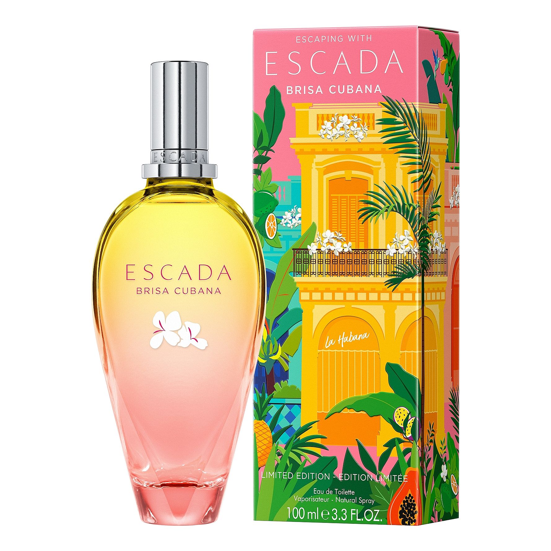 Escada Brisa Cubana Limited Edition Perfume For Women EDT 100ml