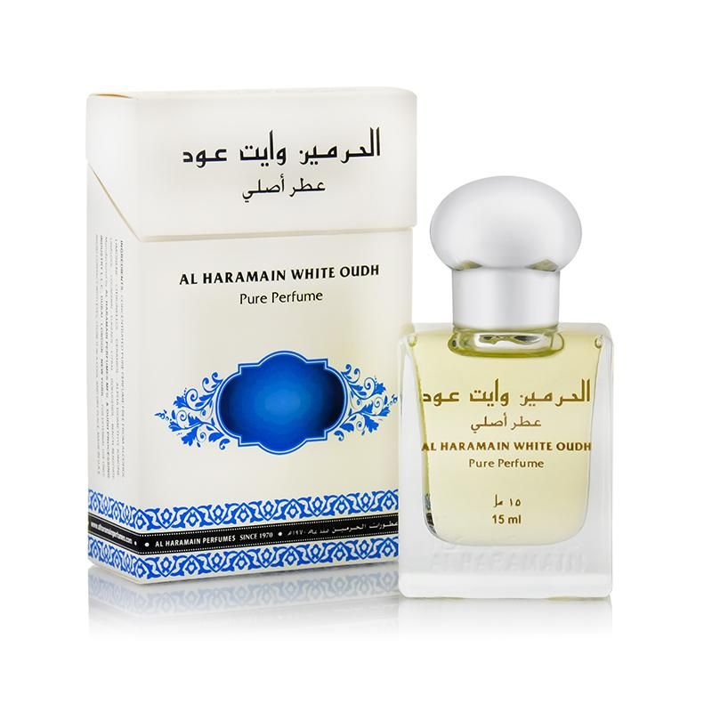 Al Haramain White Oudh - Perfume Oil for Unisex 12 x 15ml