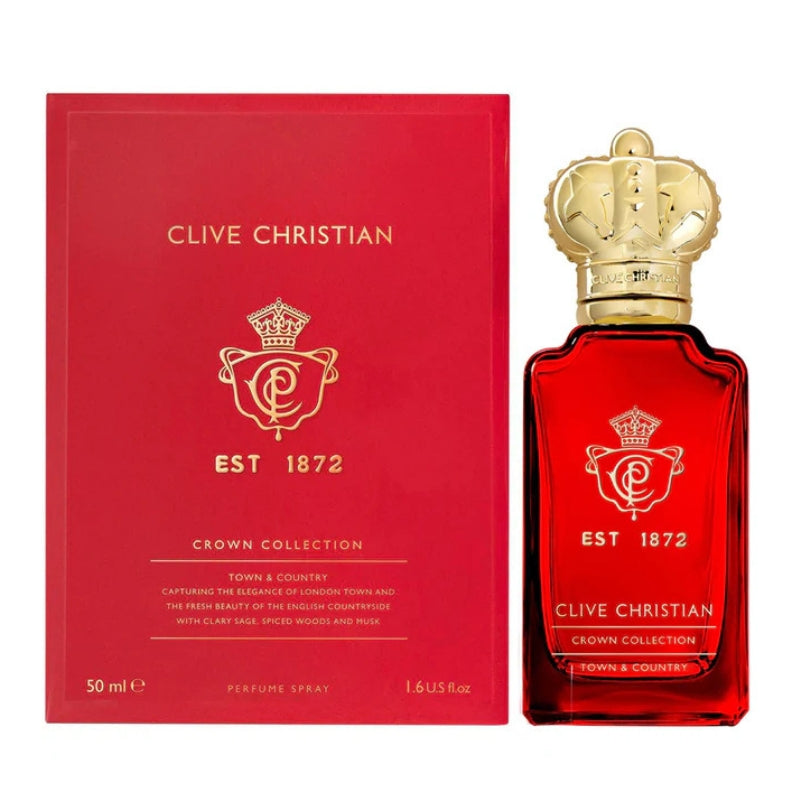 Clive Christian Crown Collection Town & Country For Unisex Perfume Spray 50ml