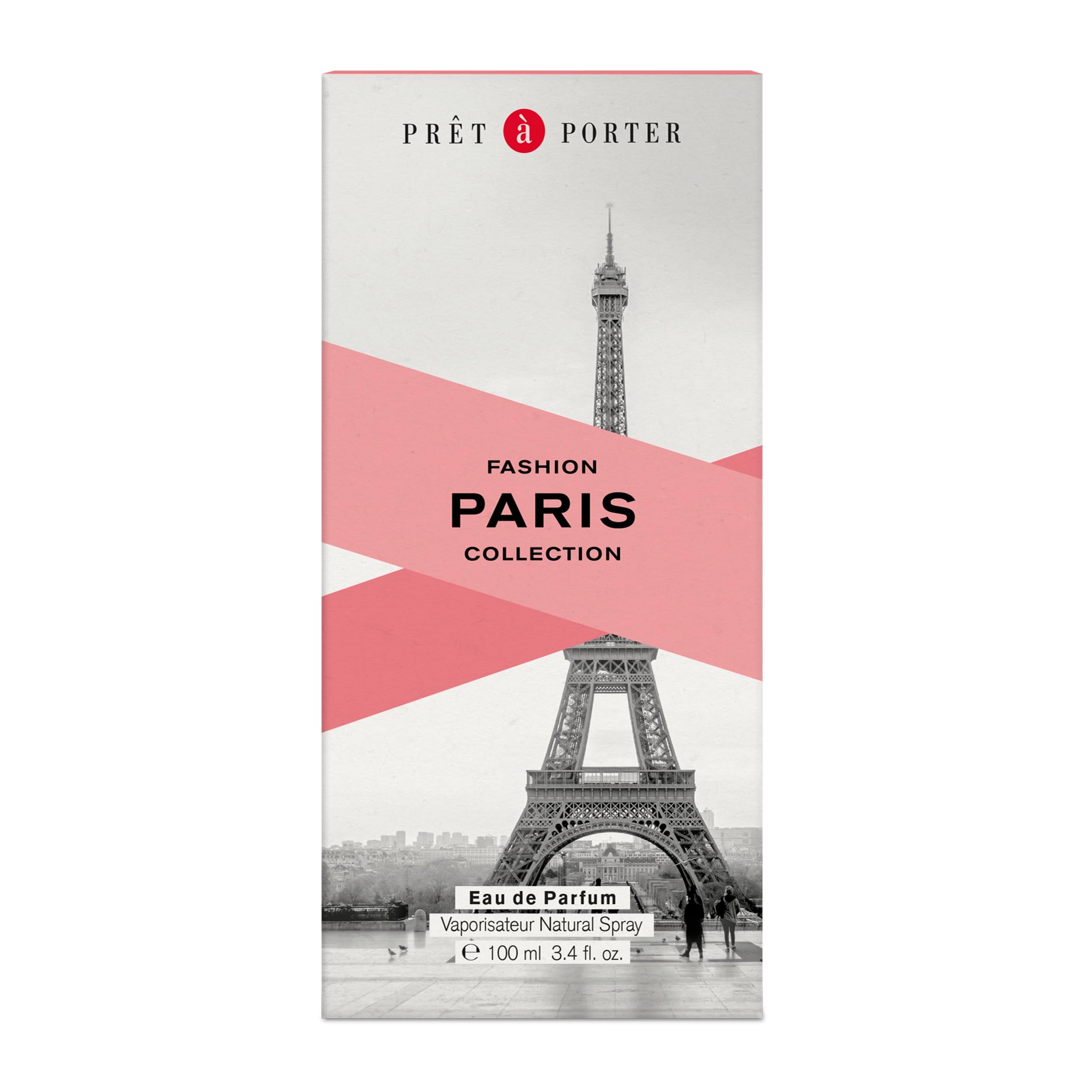 Pret A Porter Fashion Collection Paris Eau De Parfum For Women - Floral Fruity / Gourmand Floal Perfume 100ml