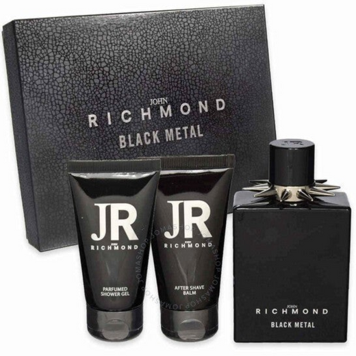 John Richmond Black Metal Set EDP 100ml + Body Lotion 50ml + Shower Gel 50ml For Women