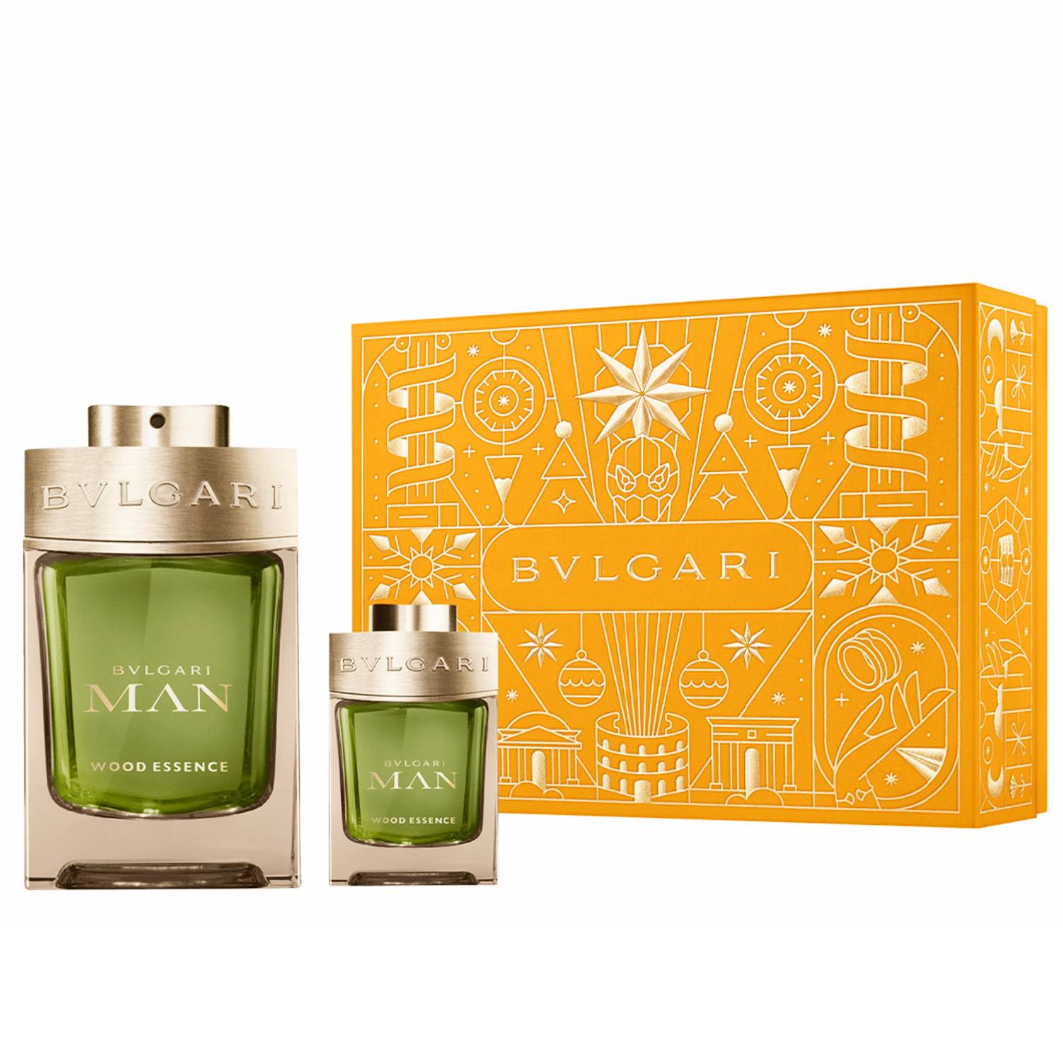 Bvlgari Man Wood Essence For Men Set EDP 100ml + EDP 15ml