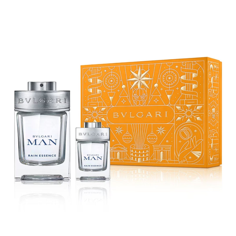 Bvlgari Man Rain Essence For Men Set EDP 100ml + EDP 15ml
