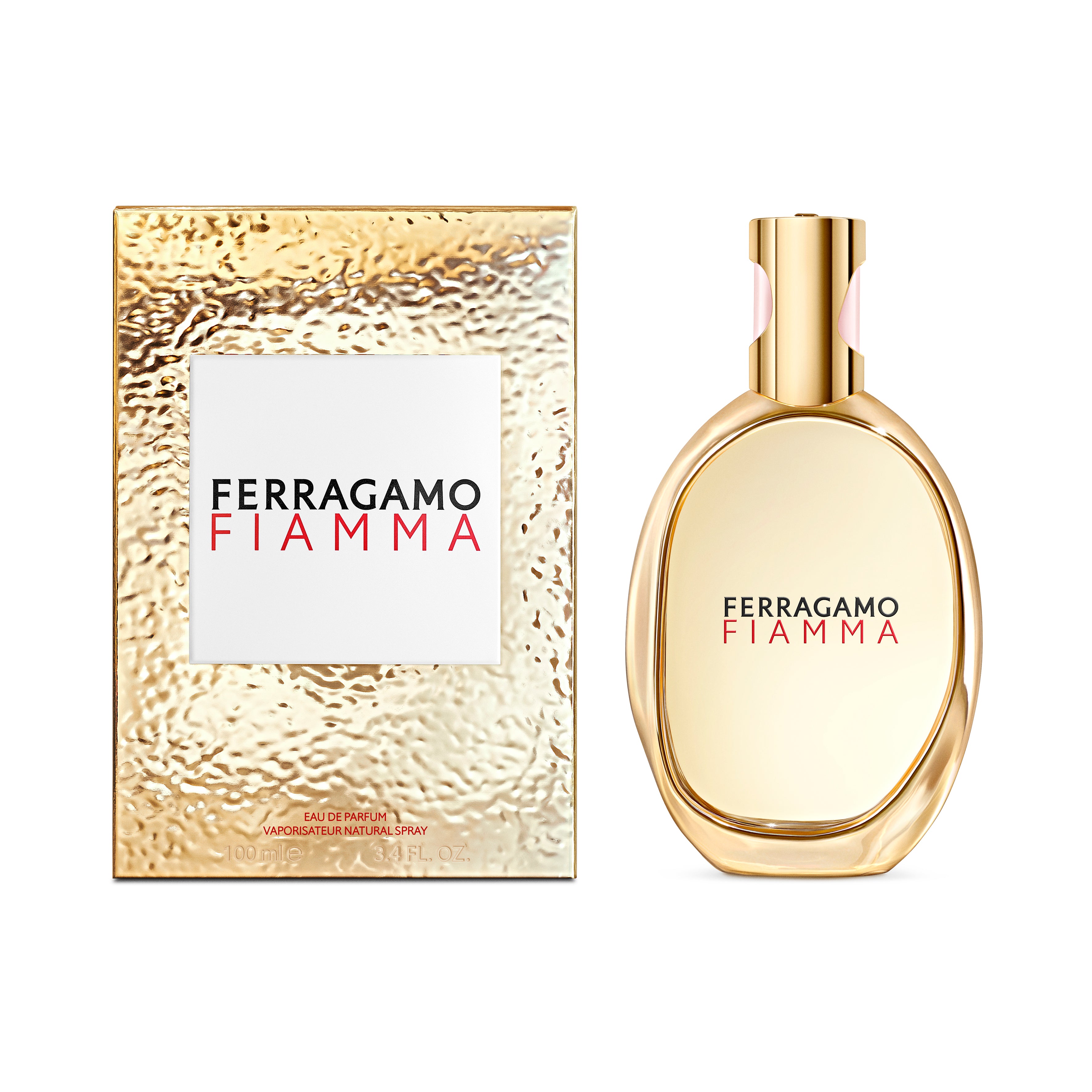 Salvatore Ferragamo Fiamma Eau De Parfum For Women - Oriental Floral Perfume 100ml Refillable