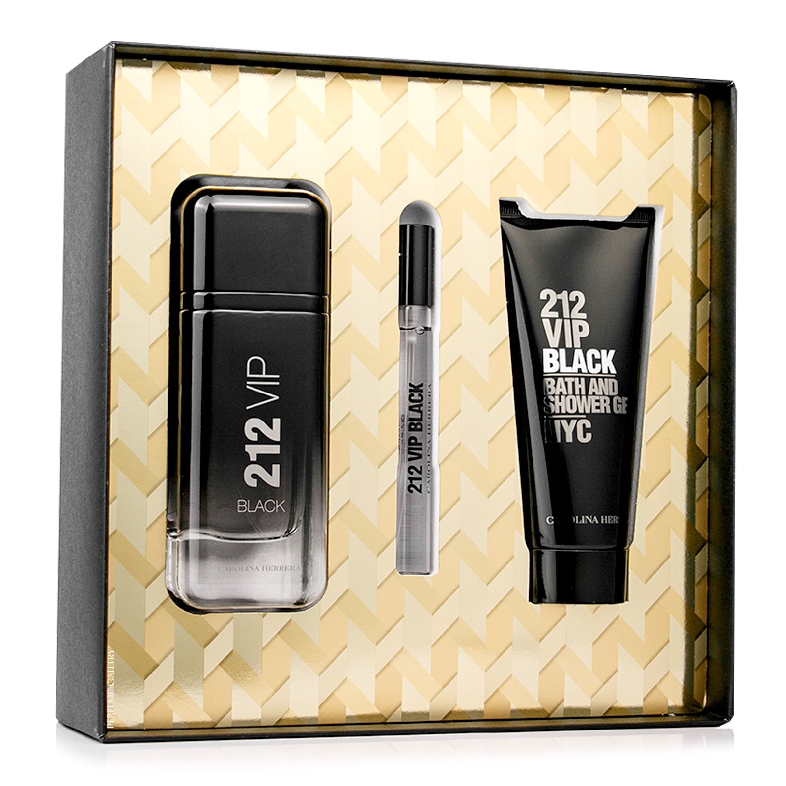 Carolina Herrera 212 VIP Black Gift Set For Men