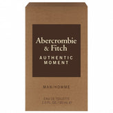 Abercrombie & Fitch Authentic Moment Man Eau De Toilette For Men - Woody‑Amber Perfume 30ml