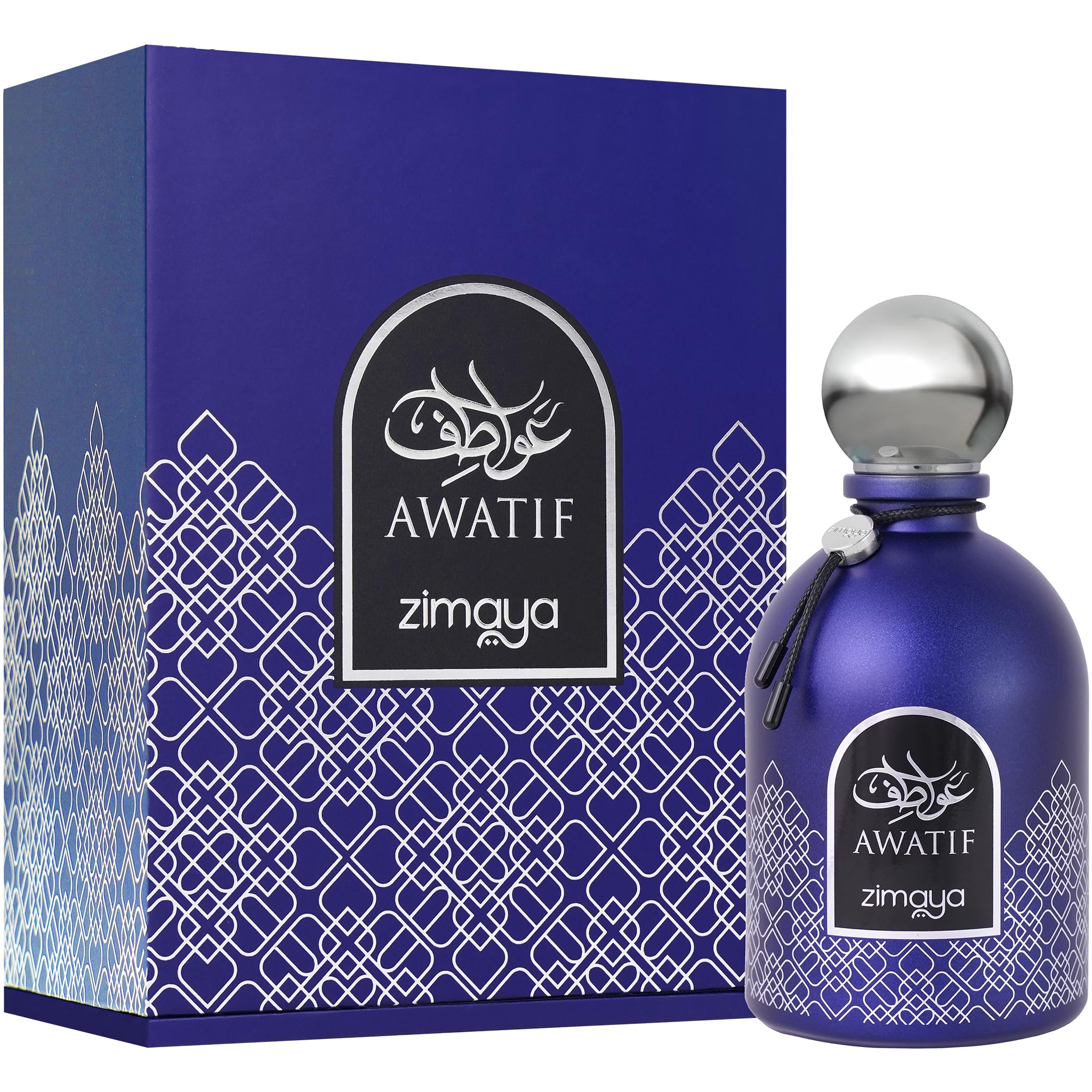香水(男性用) Afnan Zimaya Awatif Blue Zimaya Awatif Blue Perfume For Men EDP 100ml – samawa perfumes