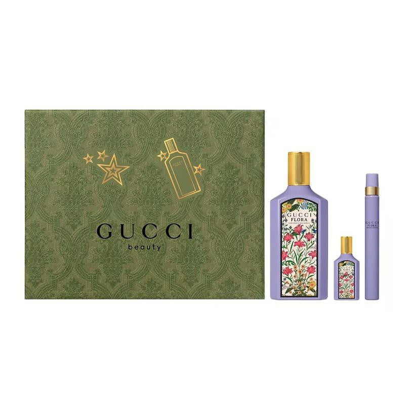 GUCCI FLORA GORGEOUS MAGNOLIA 100mlセット GUCCI Flora Gorgeous Magnolia Gift Set 100ml – Paris