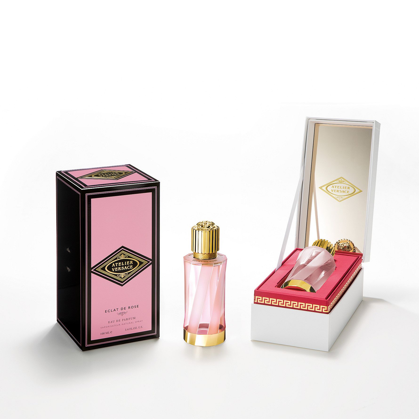 Versace Atelier Eclat De Rose Eau De Parfum For Unisex - Oriental Flor ...