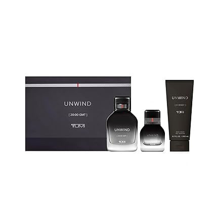 Tumi Unwind Set EDP 100ml+ EDP 30ml + Body Wash 200ml For Men