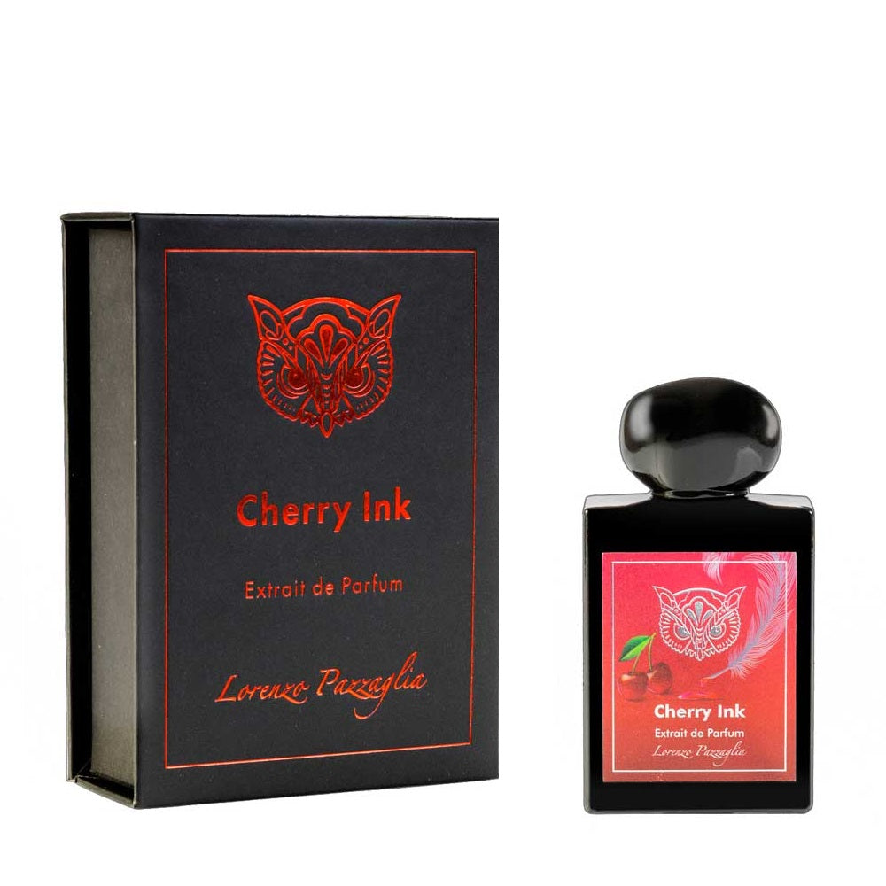 Lorenzo Pazzaglia Cherry Ink Extrait De Parfum For Unisex - Amber Woody – Fruity Oriental Perfume 50ml