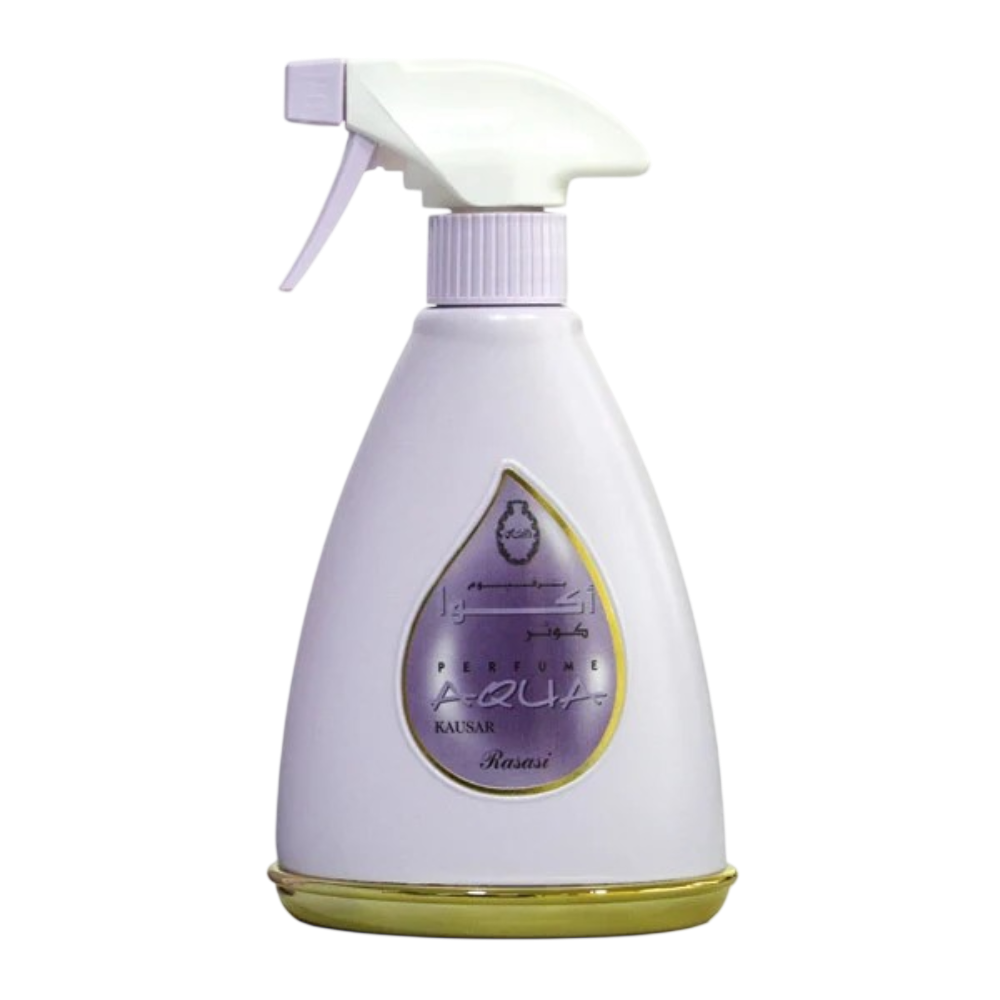 Rasasi Aqua Kausar, Room and Linen Mist, Room Freshener, 375 ml