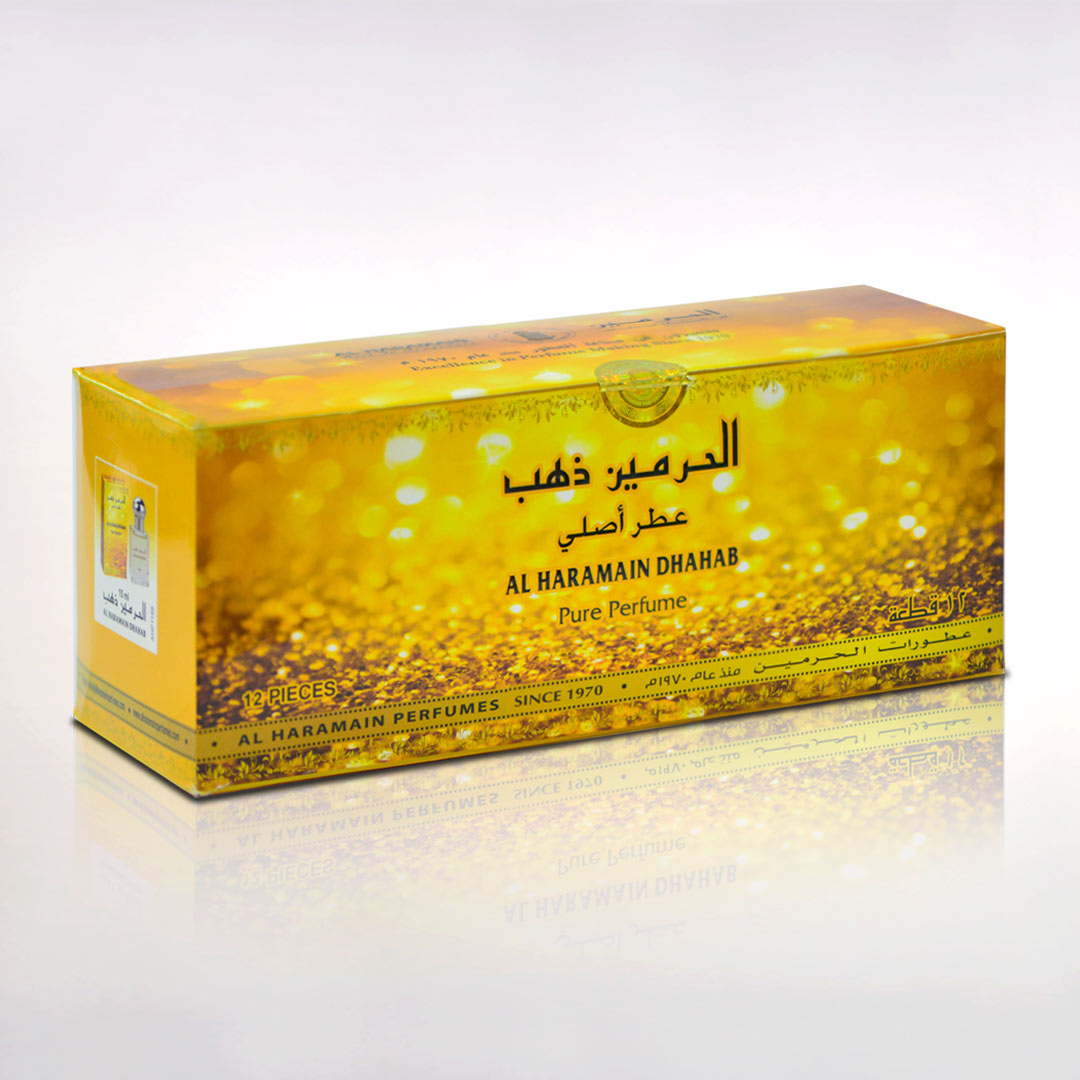 Al Haramain Dhahab Concentrated Perfume Oil 12 x 15ml