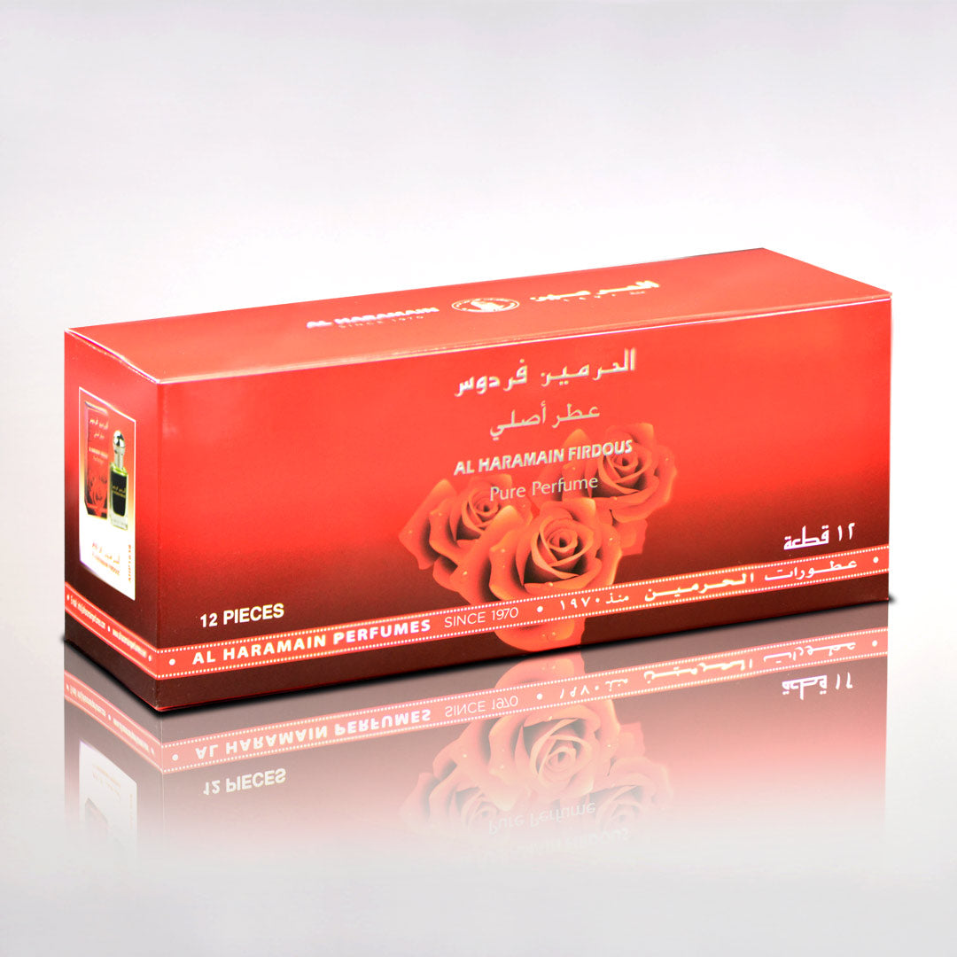 Al Haramain Firdous Concentrated Perfume Oil 12 x 15ml