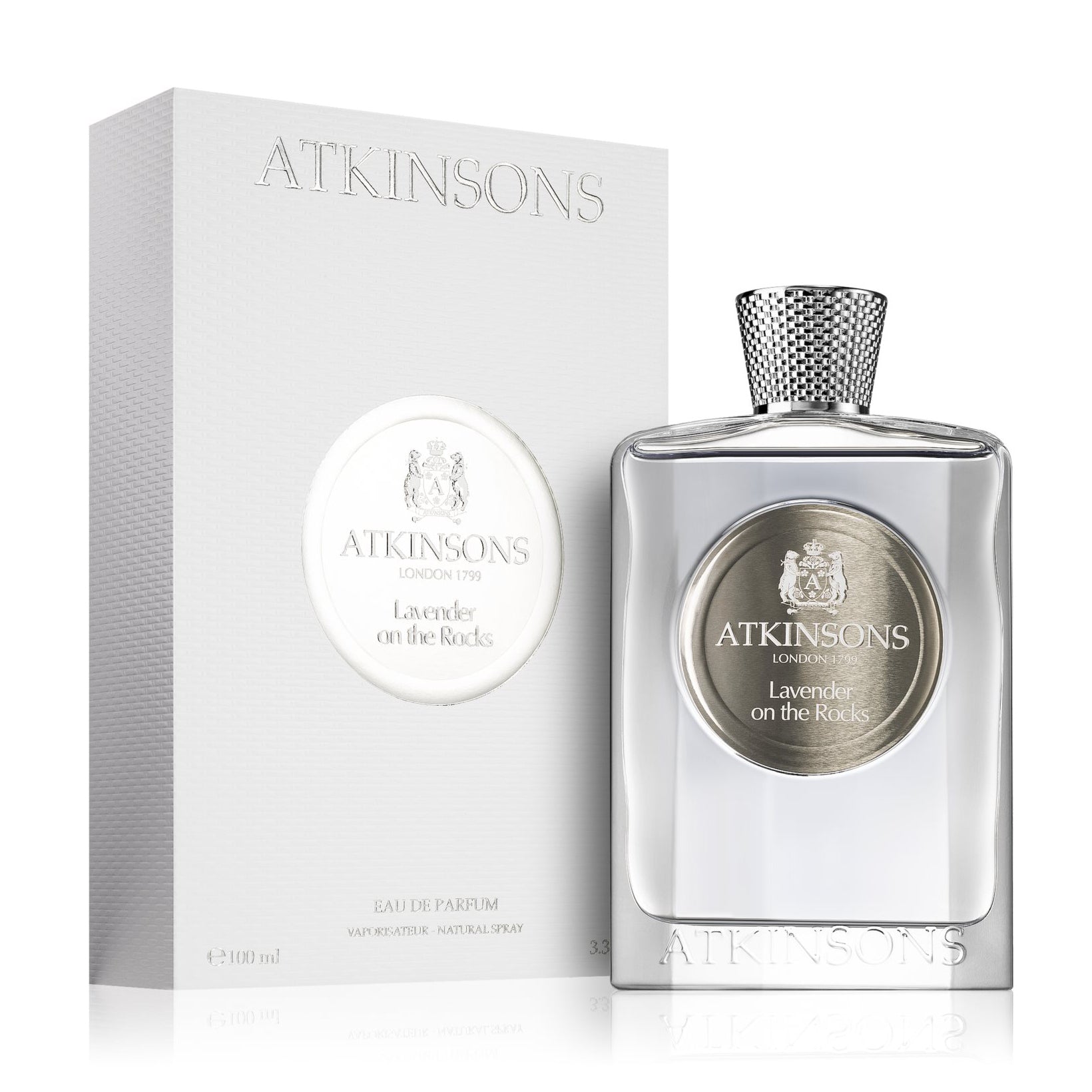 Atkinsons Lavender On The Rocks Perfume For Unisex EDP 100ml