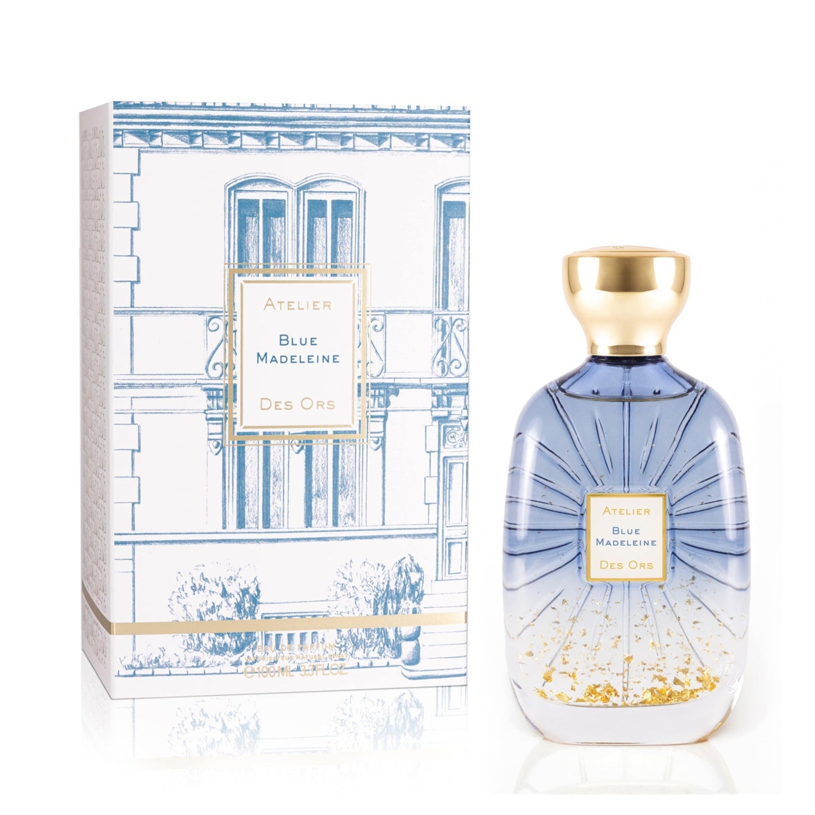 Atelier Des Ors Blue Madeleine Perfume For Unisex EDP 100ml Refillable