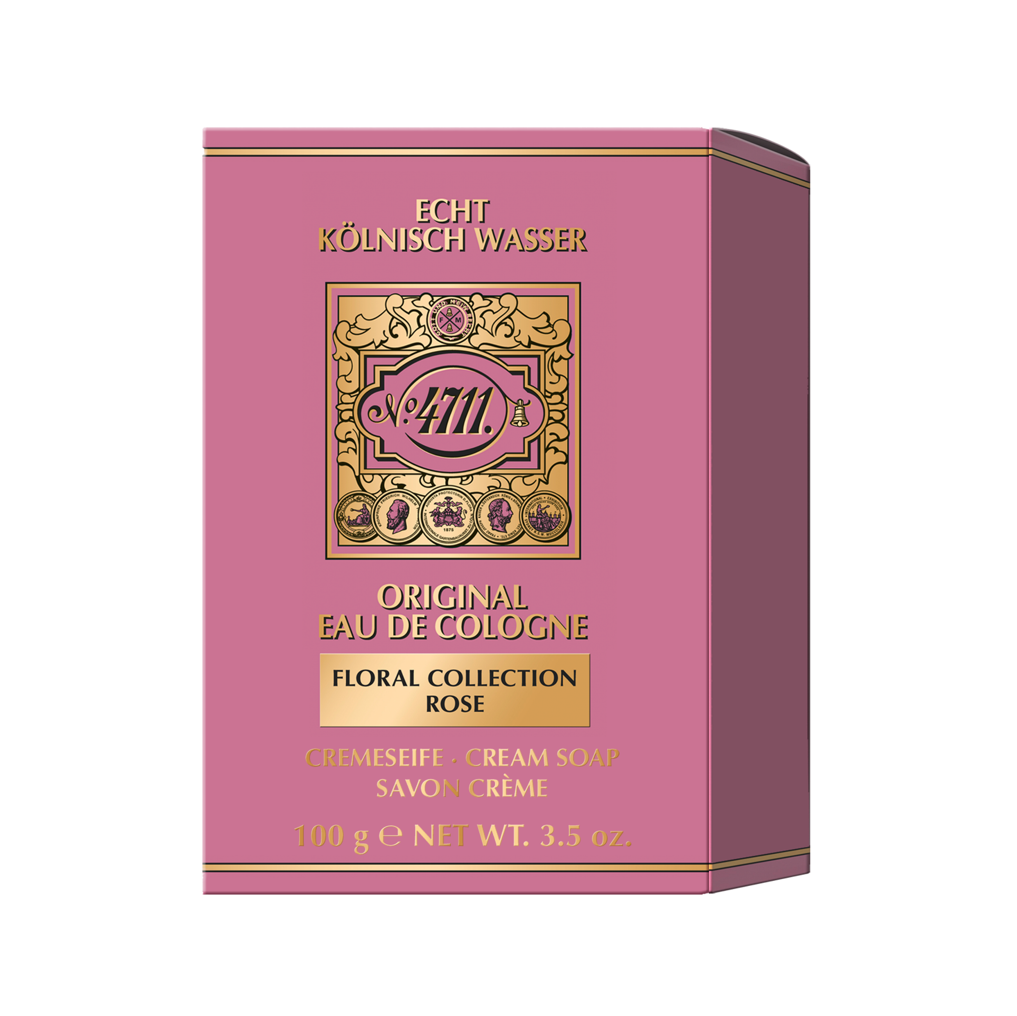 No. 4711 Echt Kolnisch Wasser Floral Collection Rose Cream Soap For Unisex 100gm