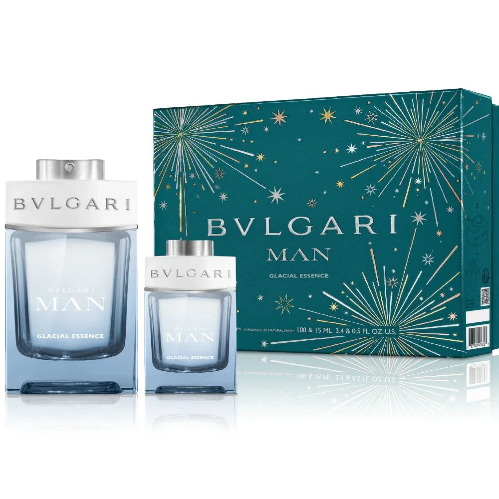 香水(男性用) Bvlgari Man Glacial Essence Gift Set Bvlgari Man Glacial Essence Gift Set For Men – samawa perfumes