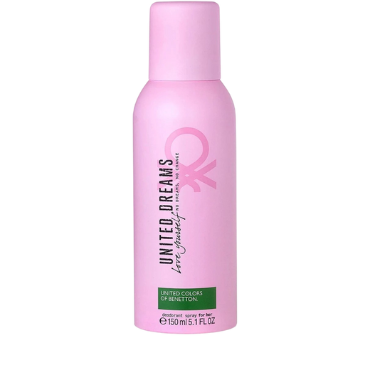 United Colors of Benetton Colours Dreams Love Yourself Deodorant Spray For Women, 150ml