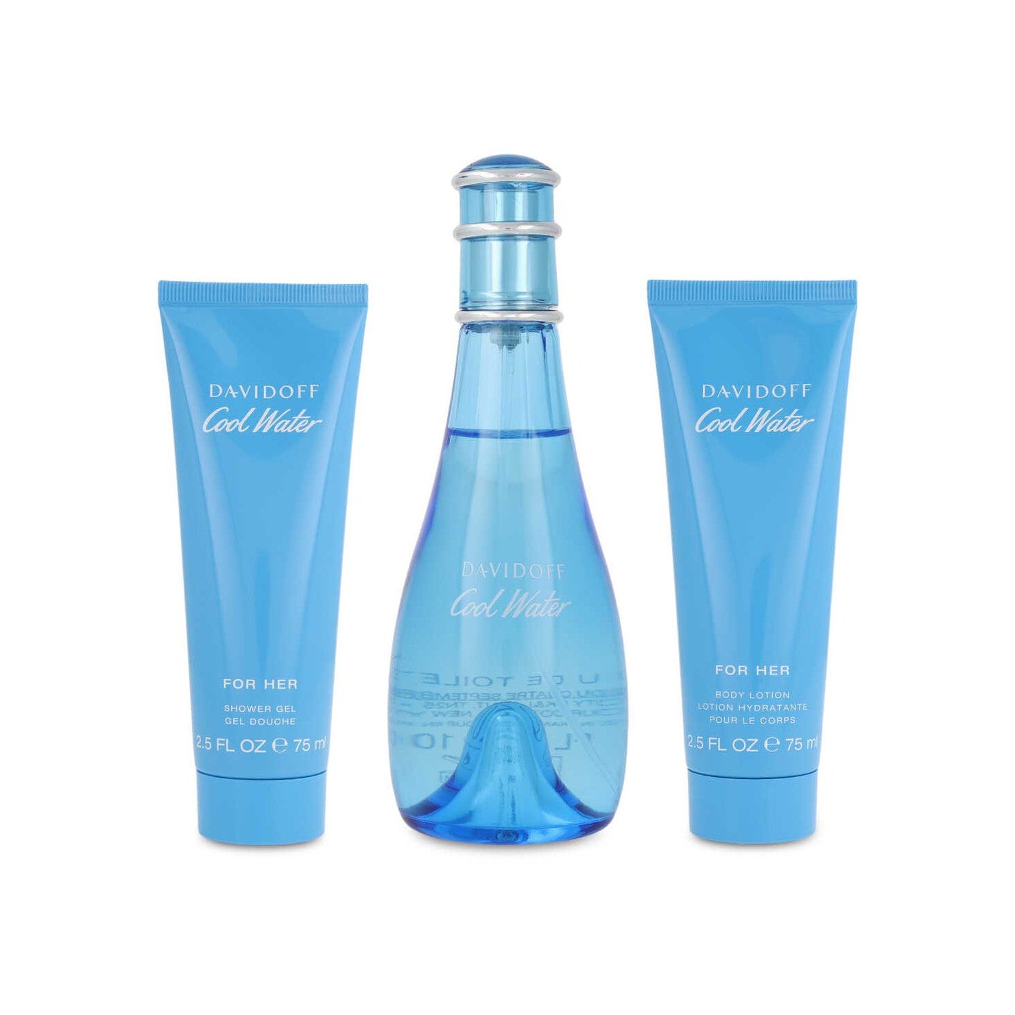 Gift Set Cool Water Bodylotion Woman Davidoff Cool Water Woman