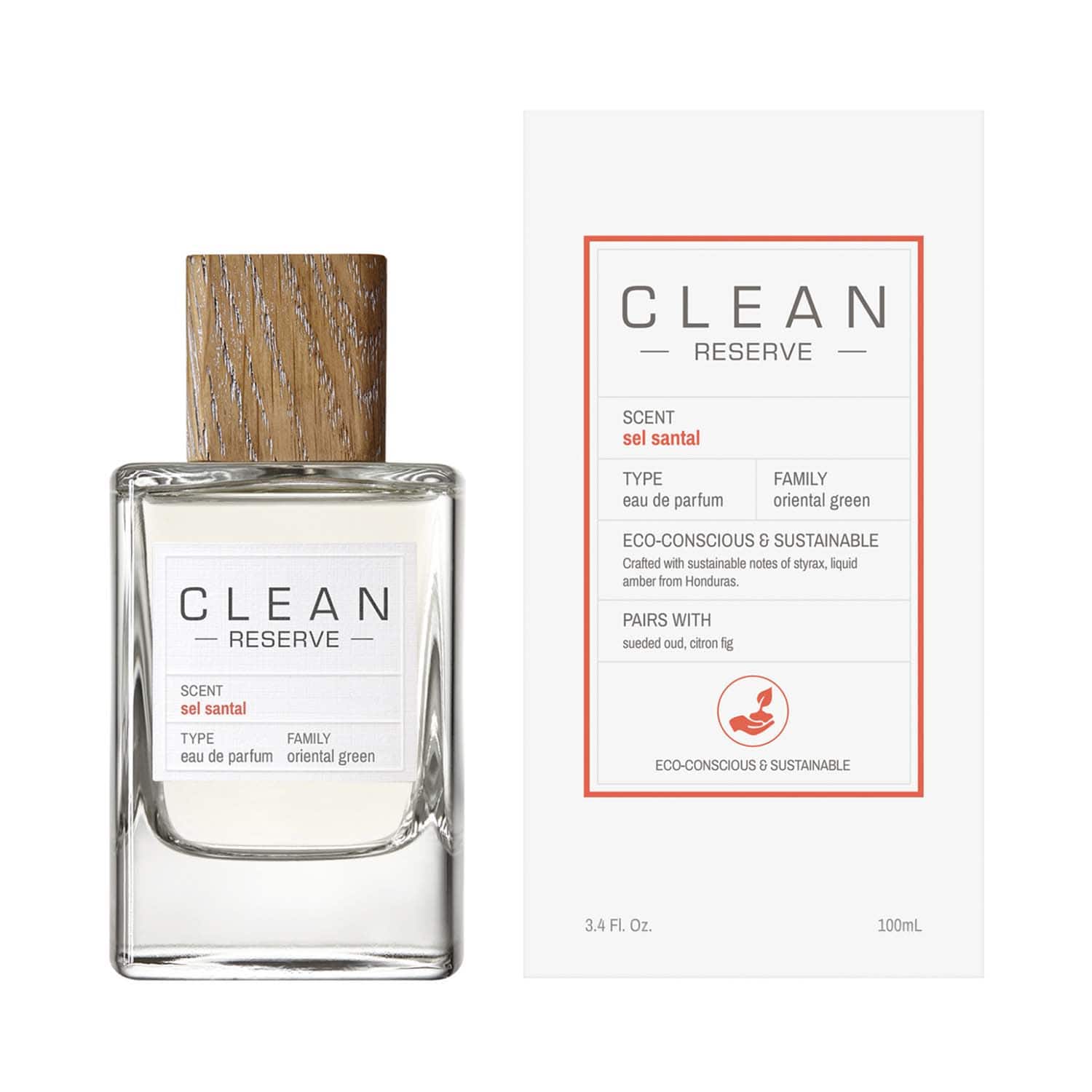 Clean Reserve Sel Santal Perfume For Unisex EDP 100ml