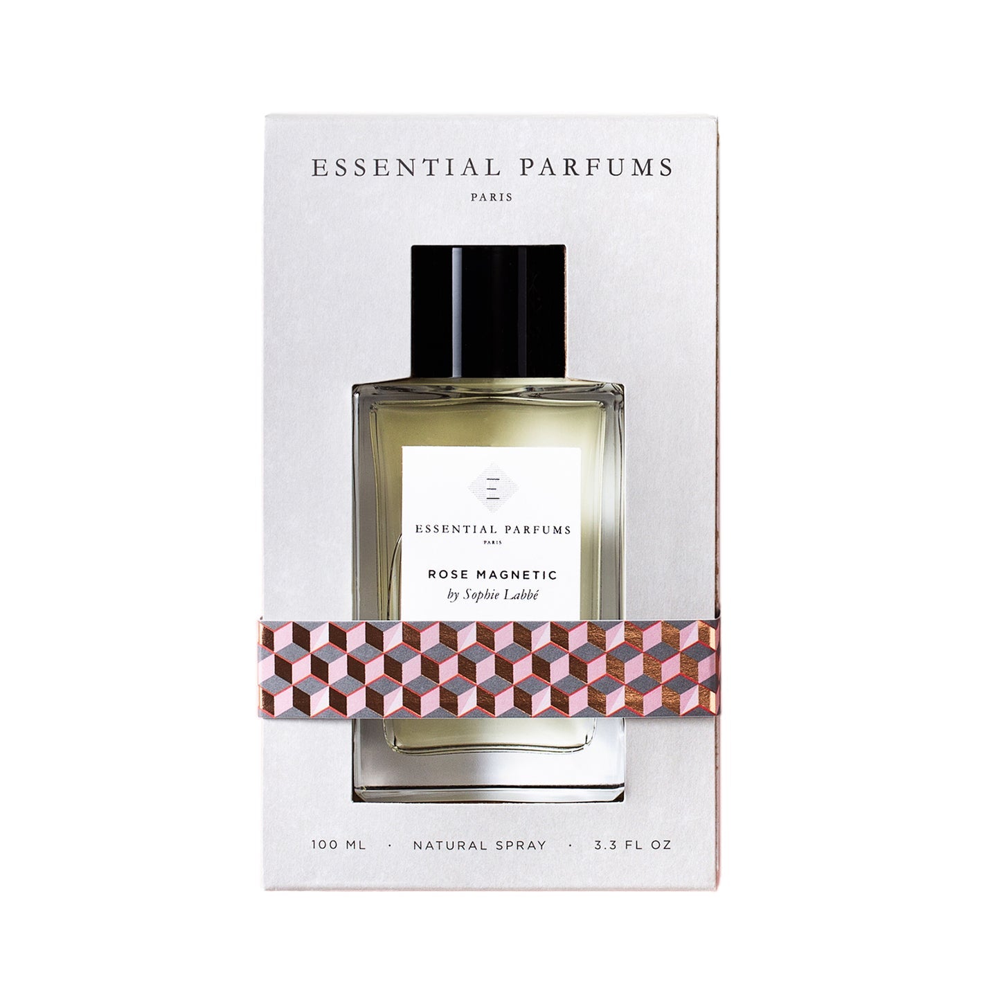 Essential Parfums Rose Magnetic Perfume For Unisex EDP 100ml Refillable