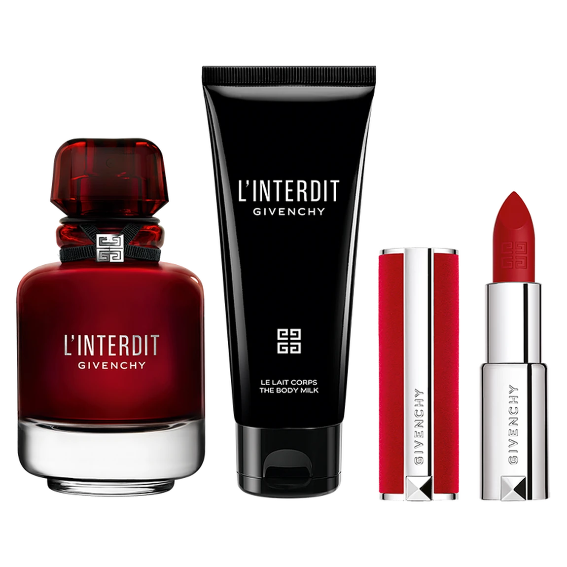 Givenchy L'Interdit Rouge Gift Set For Women – samawa perfumes