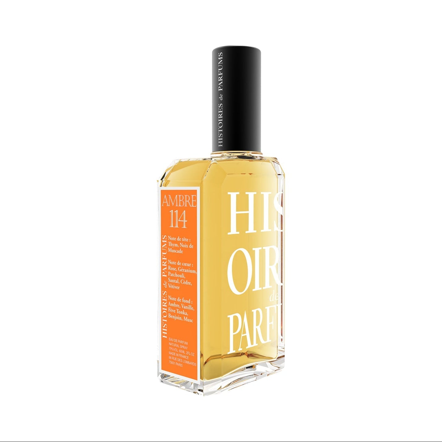 Histoires De Parfums Ambre 114 Eau De Parfum For Unisex - Oriental Spicy Perfume 60ml
