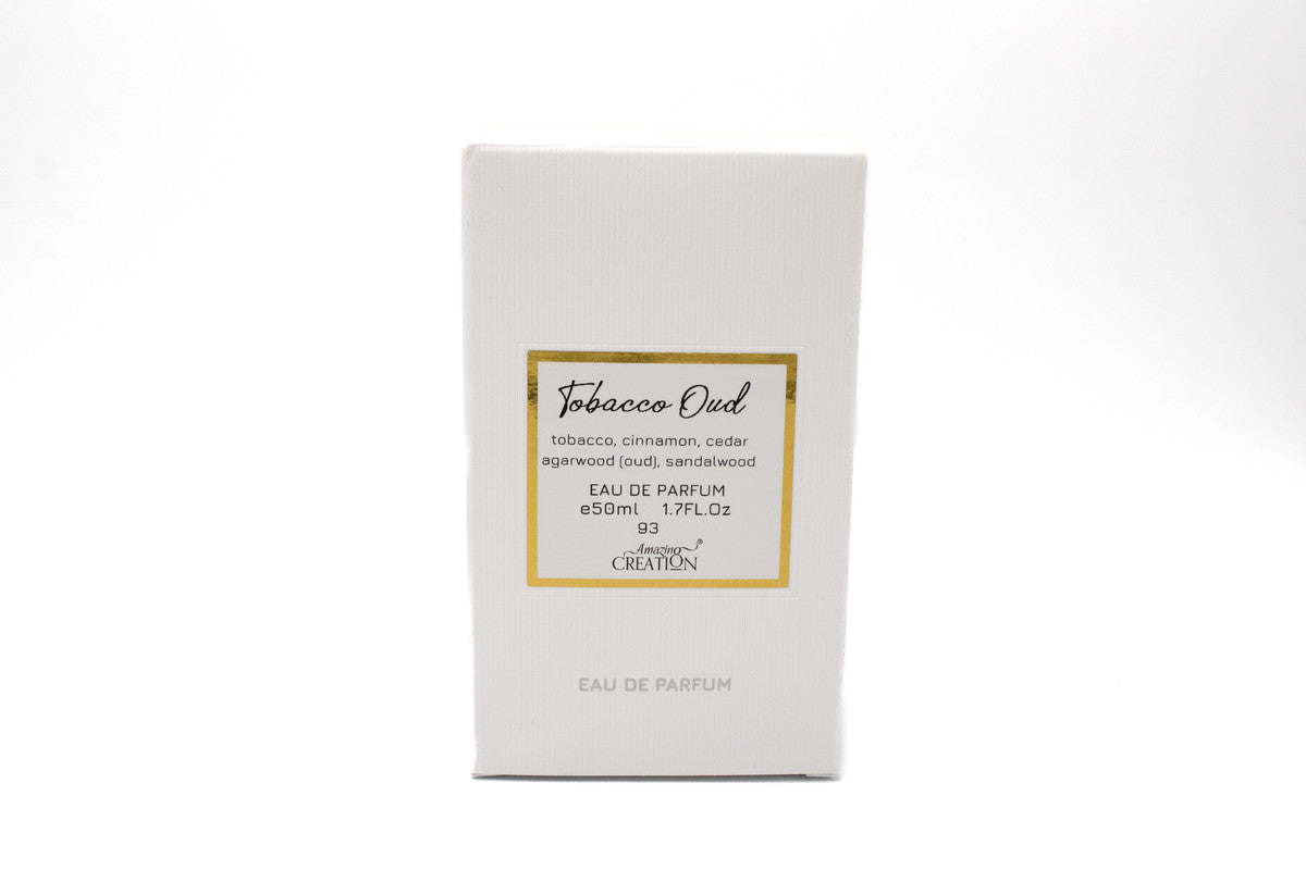 Amazing Creation Tobacco Oud Perfume For Unisex EDP PFB00093 50ml