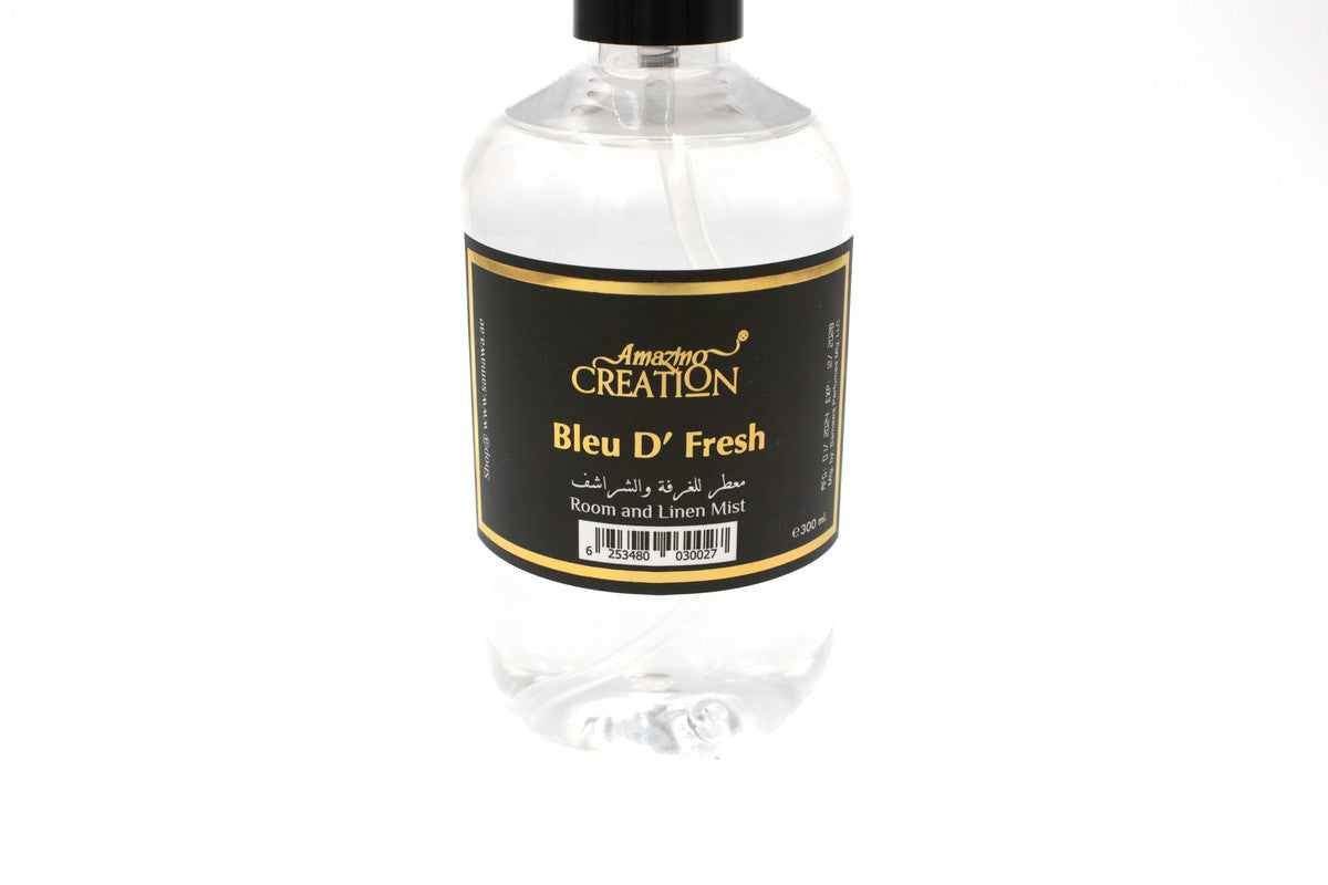 Amazing Creation Bleu D Fresh Room & Linen Mist, Room Freshener 300 ml