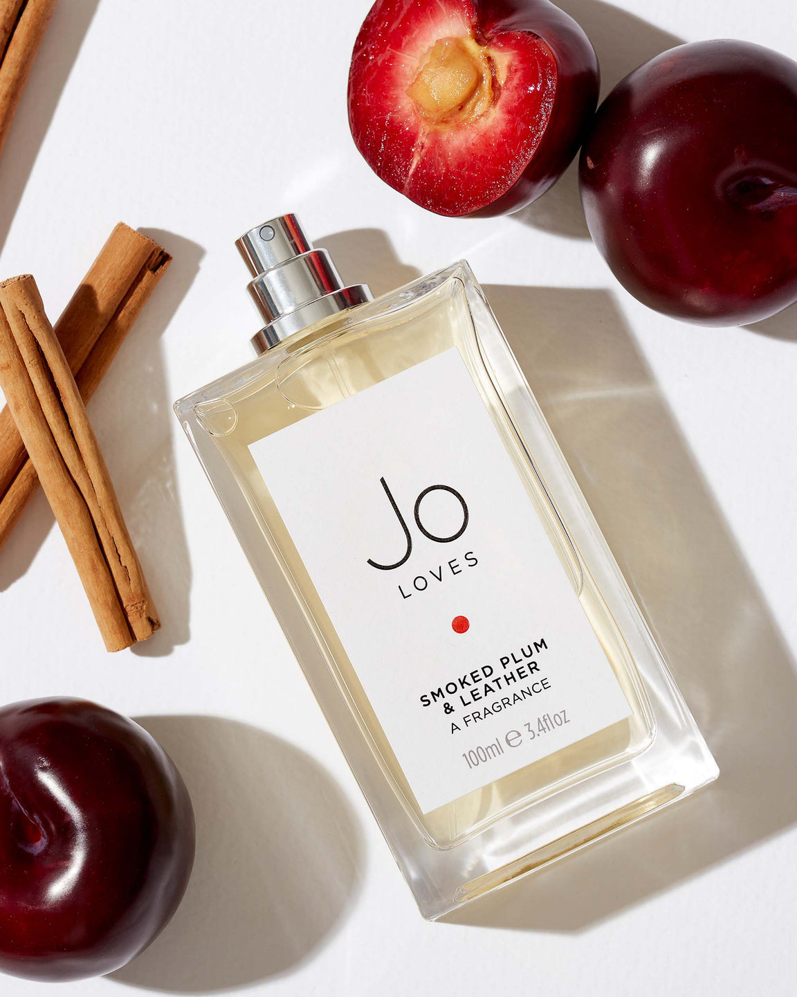 Jo Loves Smoked Plum & Leather Parfum For Unisex - Leather Perfume 100ml