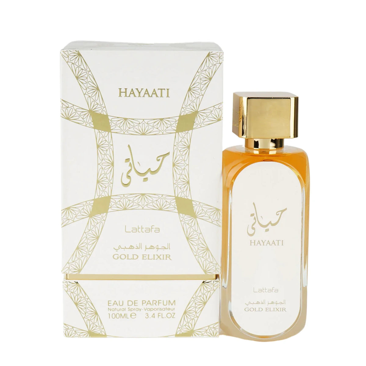 Lattafa Hayati Gold Elixir Perfume For Unisex EDP 100ml – samawa perfumes