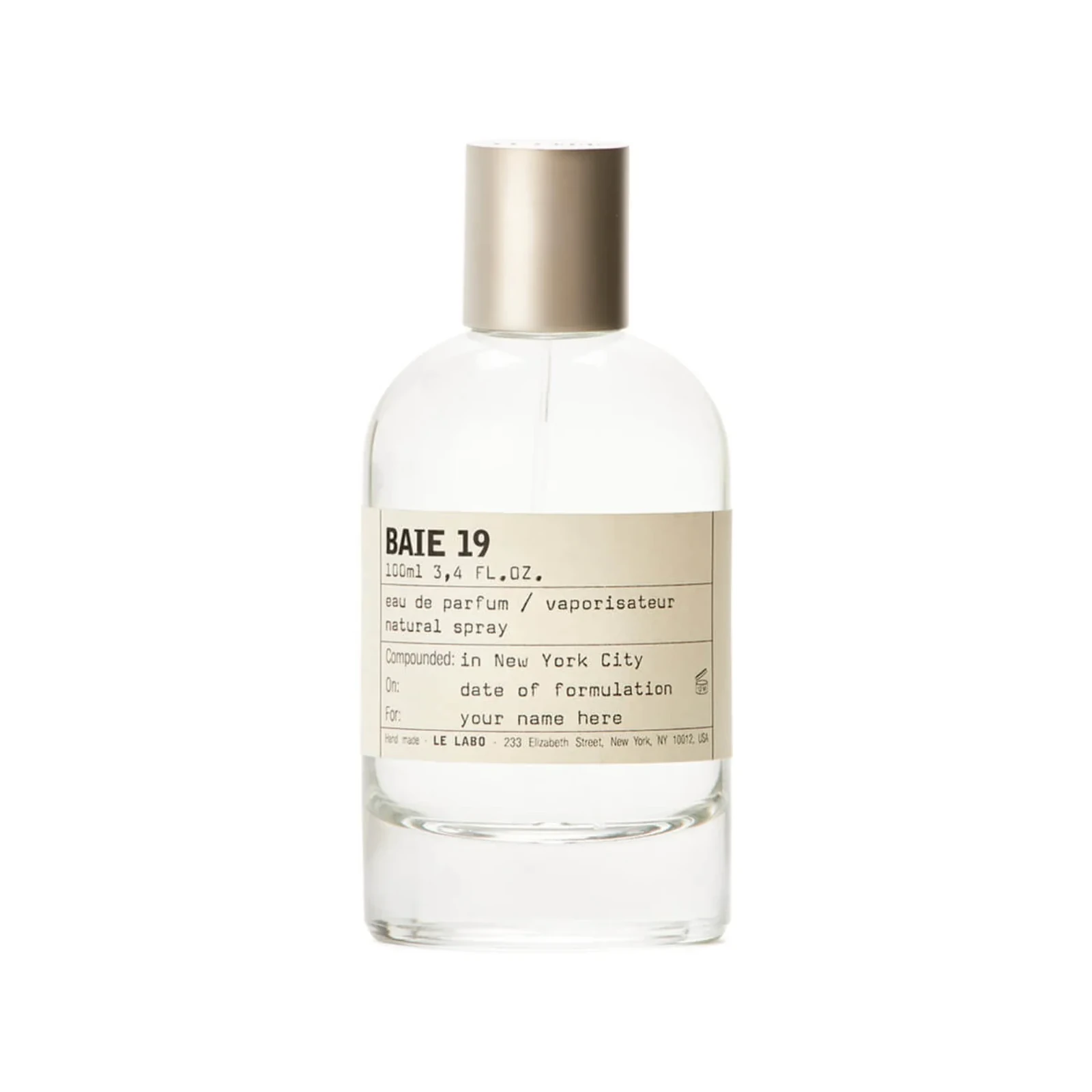 Le labo baie 19 eau de parfum discount review